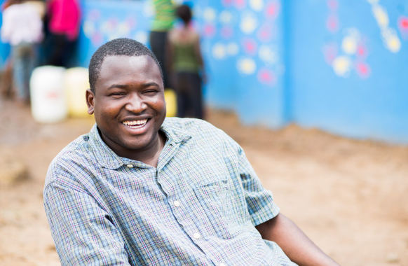 File image of Co-Founder of Shining Hope for Communities, Keneddy Odede.